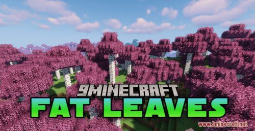 FAT Leaves Resource Pack (1.20.6, 1.20.1) – Texture Pack Thumbnail