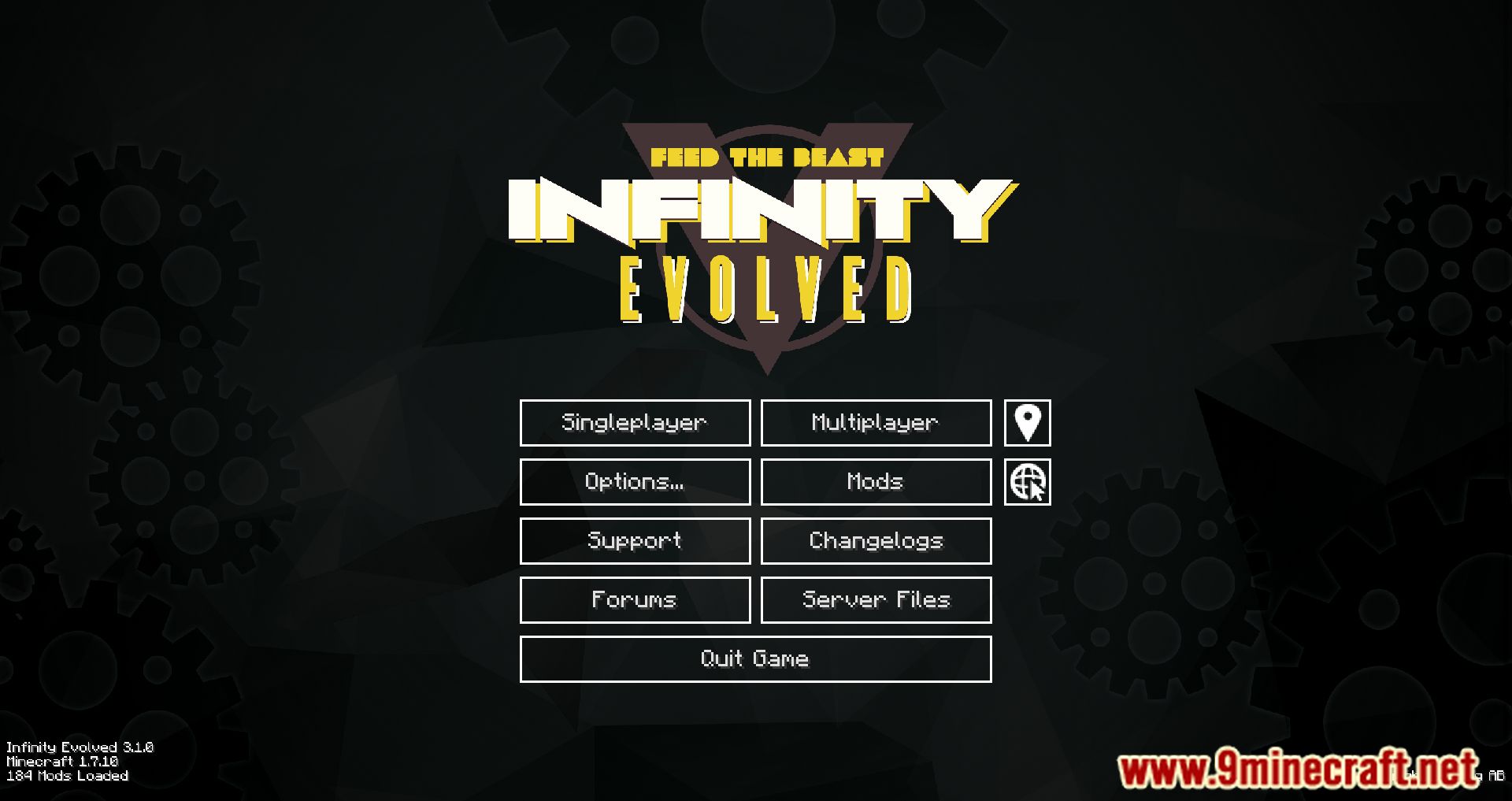 FTB Infinity Evolved Modpack (1.7.10) - Start Your Own World 1