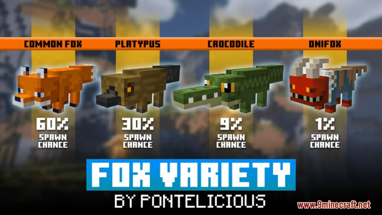 Fox Variety Resource Pack (1.20.6, 1.20.1) - Texture Pack 15