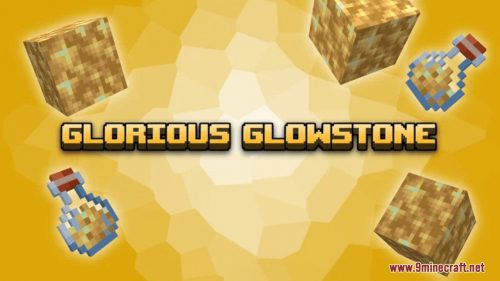 Glorious Glowstone Resource Pack (1.20.6, 1.20.1) – Texture Pack Thumbnail