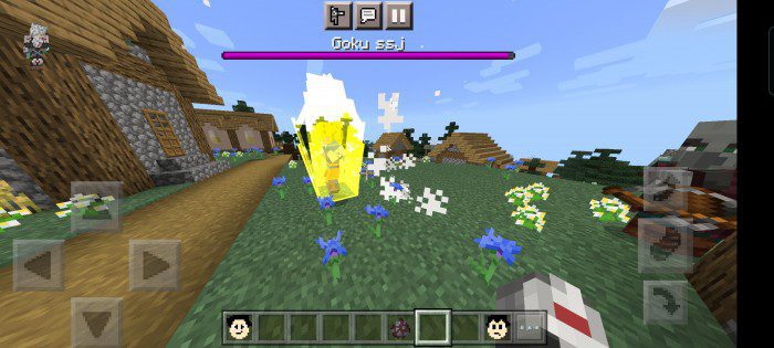 Goku Addon (1.20, 1.19) - MCPE/Bedrock Dragon Ball Mod 13