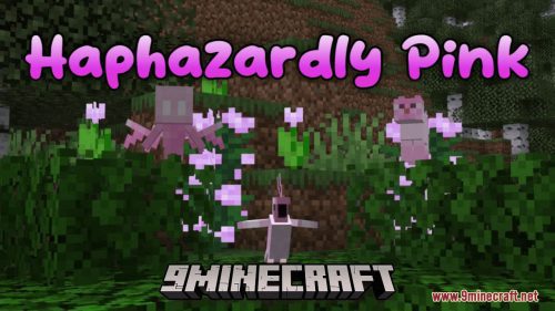 Haphazardly Pink Resource Pack (1.20.6, 1.20.1) – Texture Pack Thumbnail