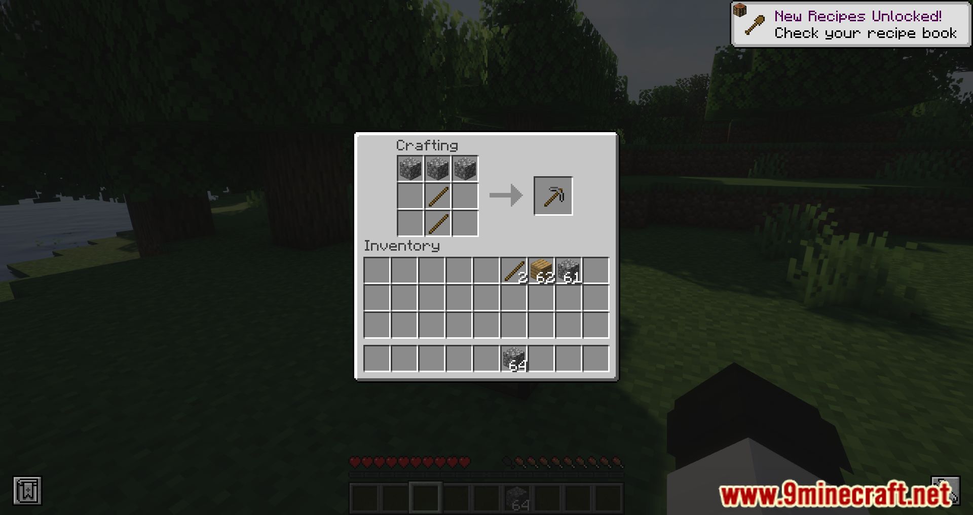 Hidden Recipe Book Mod (1.20.4, 1.19.4) - Toggle The Visibility Of The Recipe Button 7