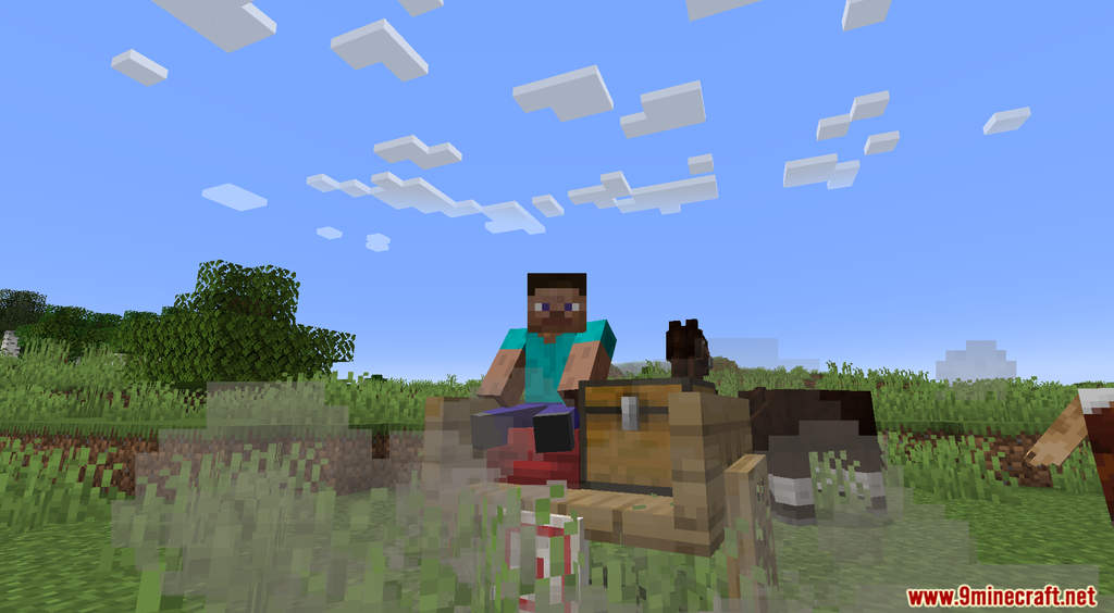 Horse Carts Data Pack (1.19.3, 1.19.2) - An Extension for Horses 6