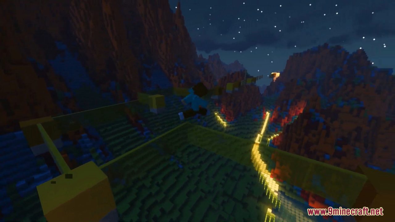 Interstellar Map (1.20.4, 1.19.4) - Parkour Among The Star 11