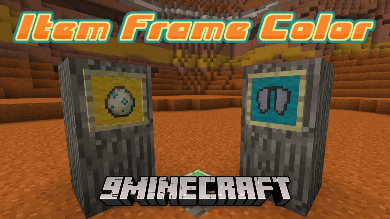 Item Frame Color Data Pack (1.21, 1.20.1) - Colored Item Frame! 1