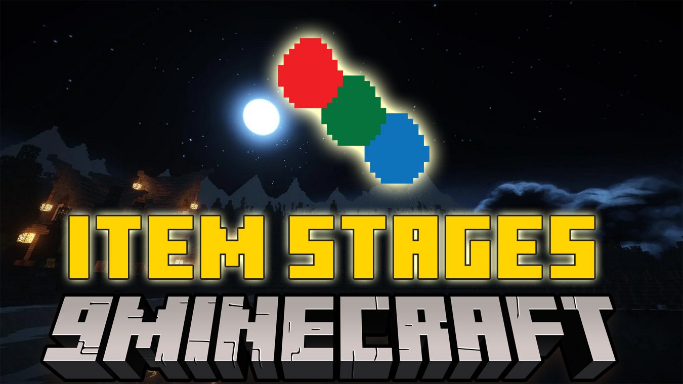 Item Stages Mod (1.20.4, 1.19.4) - Addon for Game Stages 1