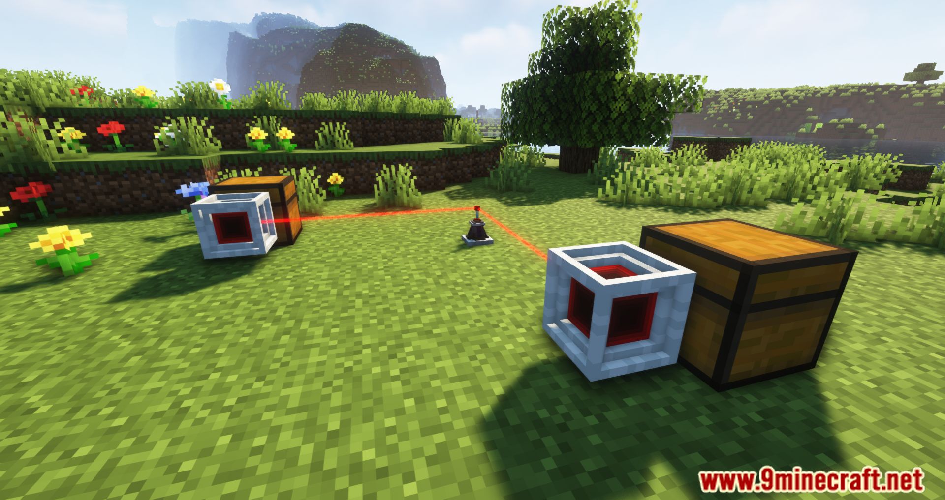 LaserIO Mod (1.20.4, 1.19.2) – New Interactive System With Redstone 9