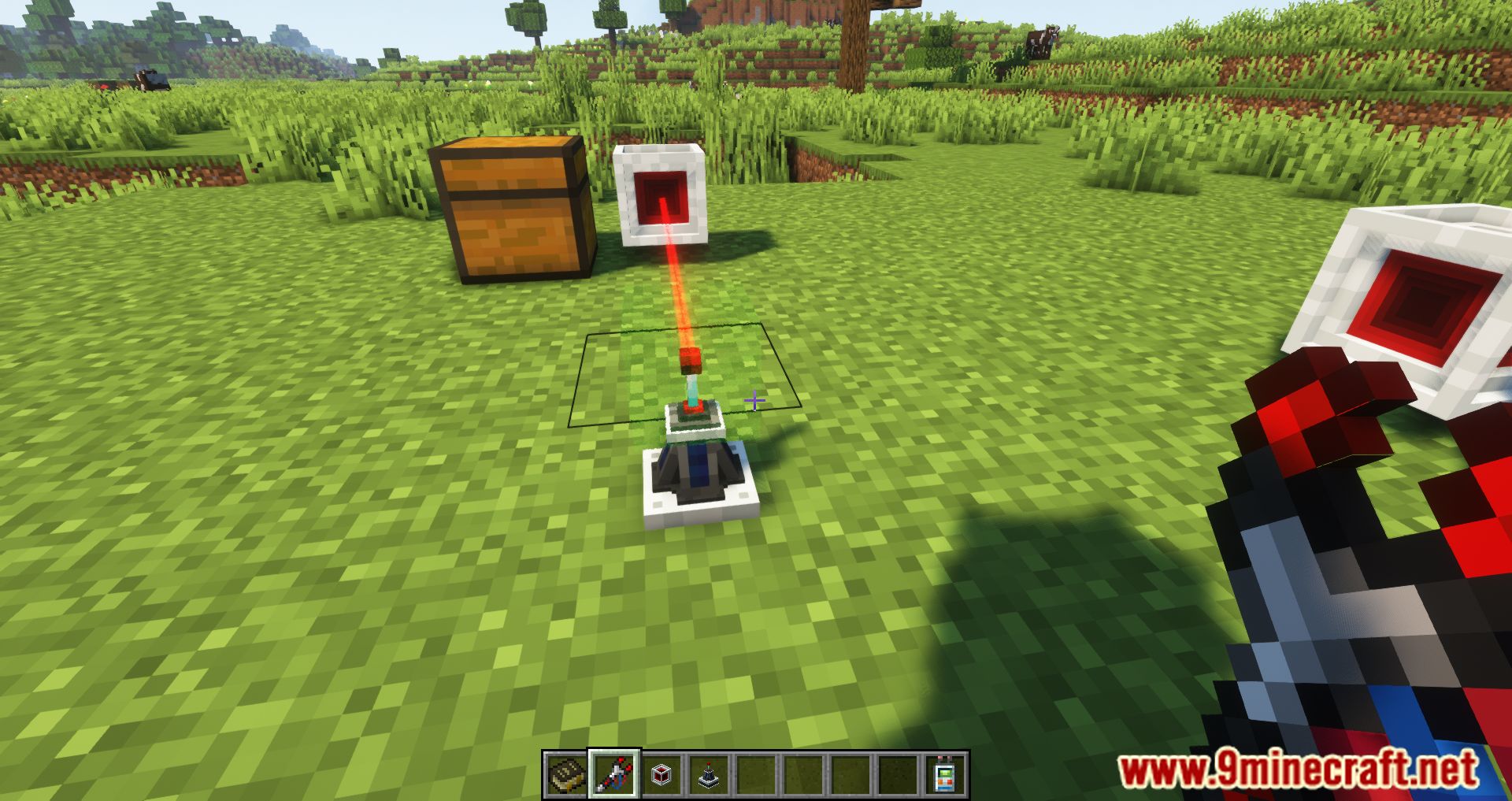 LaserIO Mod (1.20.4, 1.19.2) – New Interactive System With Redstone 10