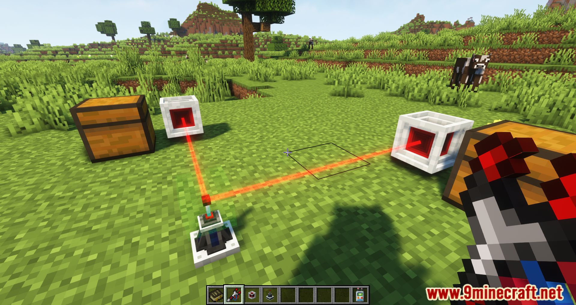 LaserIO Mod (1.20.4, 1.19.2) – New Interactive System With Redstone 11