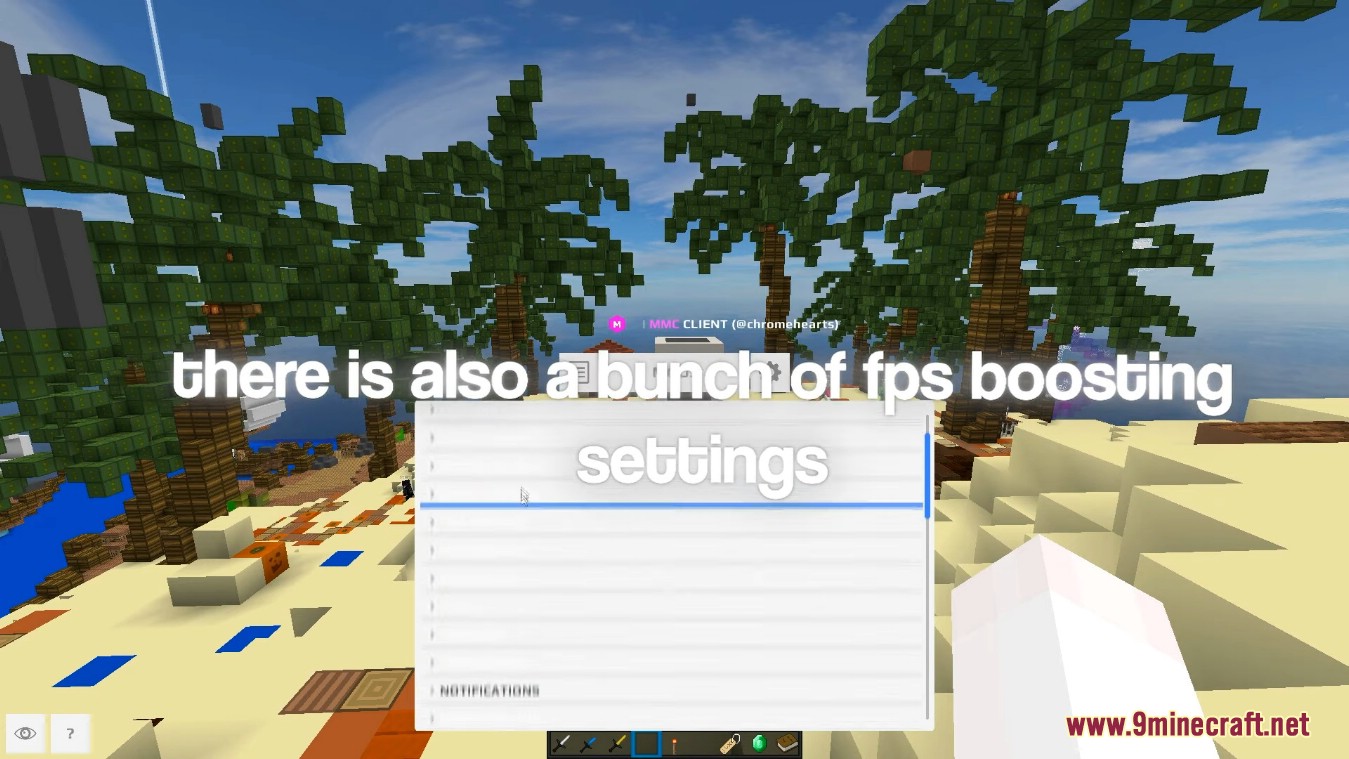 MMC Client (1.8.9) - Cool PvP FPS Boost 4
