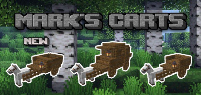 Mark's Carts Addon (1.19) - MCPE/Bedrock Mod 2