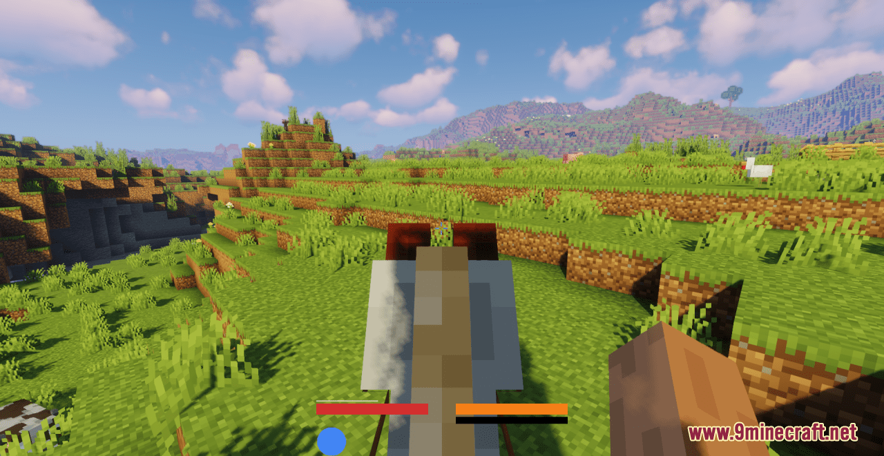 Material Design HUD Resource Pack (1.20.4, 1.19.4) - Texture Pack 4