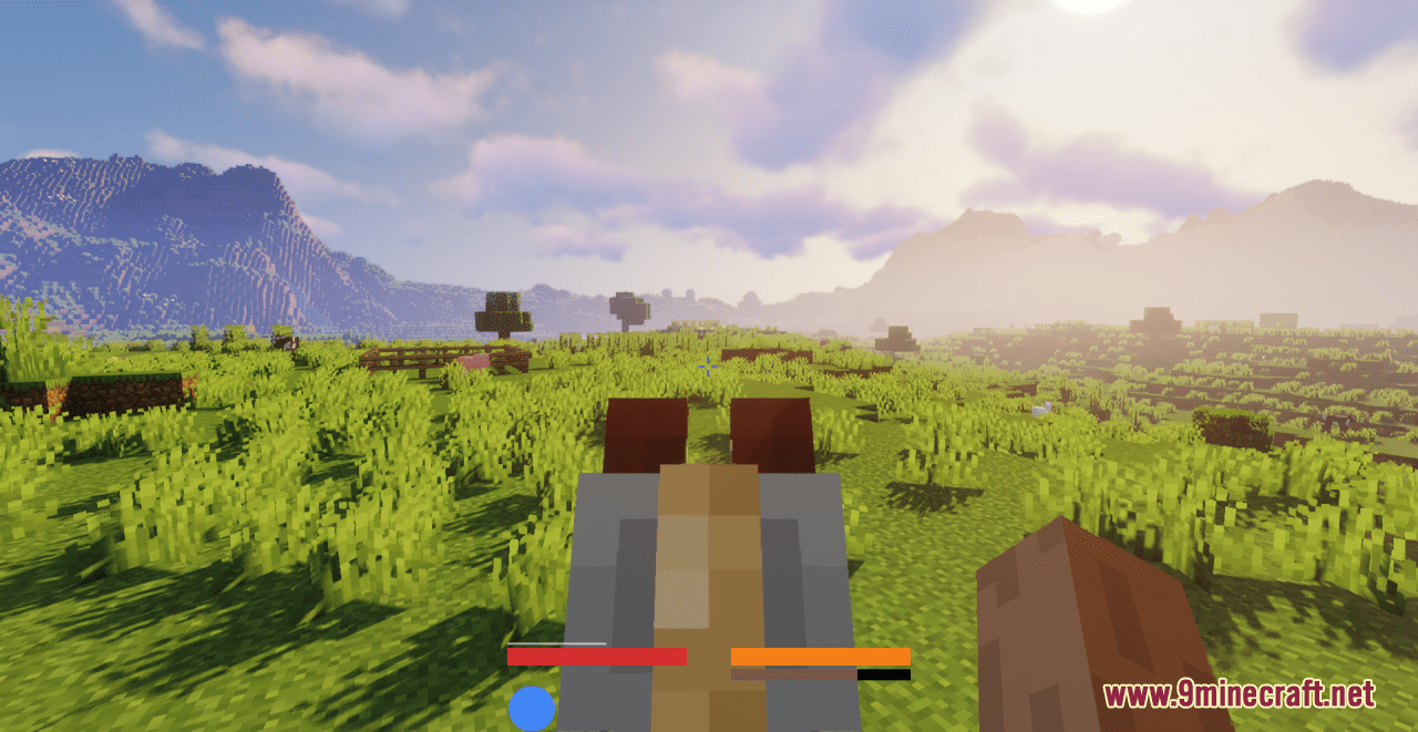 Material Design HUD Resource Pack (1.20.4, 1.19.4) - Texture Pack 5