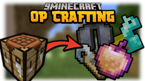 Minecraft But Crafting Is OP Data Pack (1.19.3, 1.19.2) – Recipes for Rare Items Thumbnail