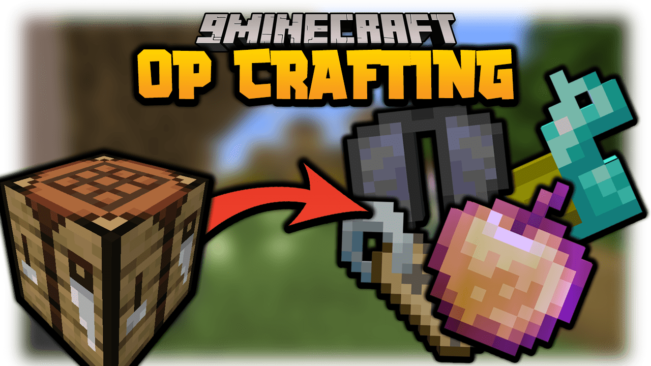 Minecraft But Crafting Is OP Data Pack (1.19.3, 1.19.2) - Recipes for Rare Items 1