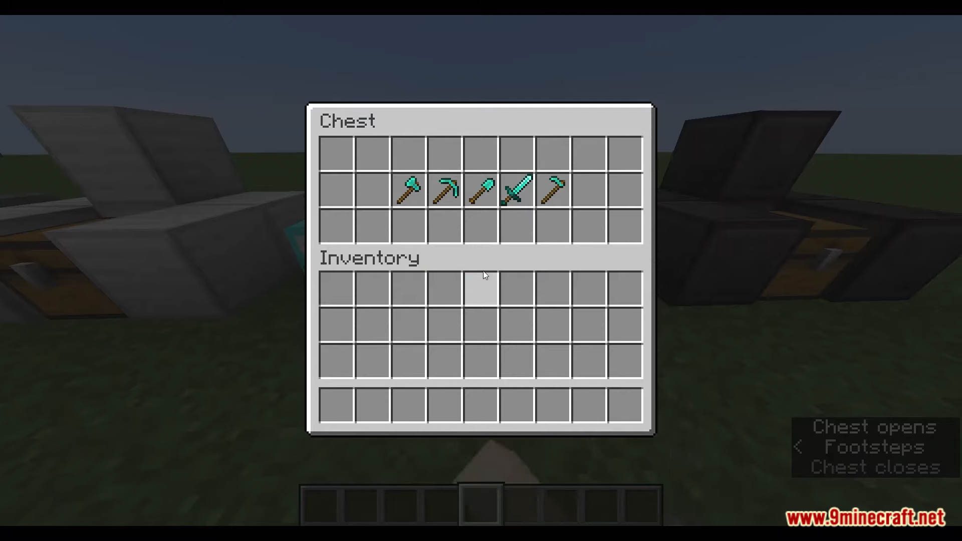 Minecraft But Crouching Gives You Level 10 Enchantments Data Pack (1.18.2, 1.17.1) 5