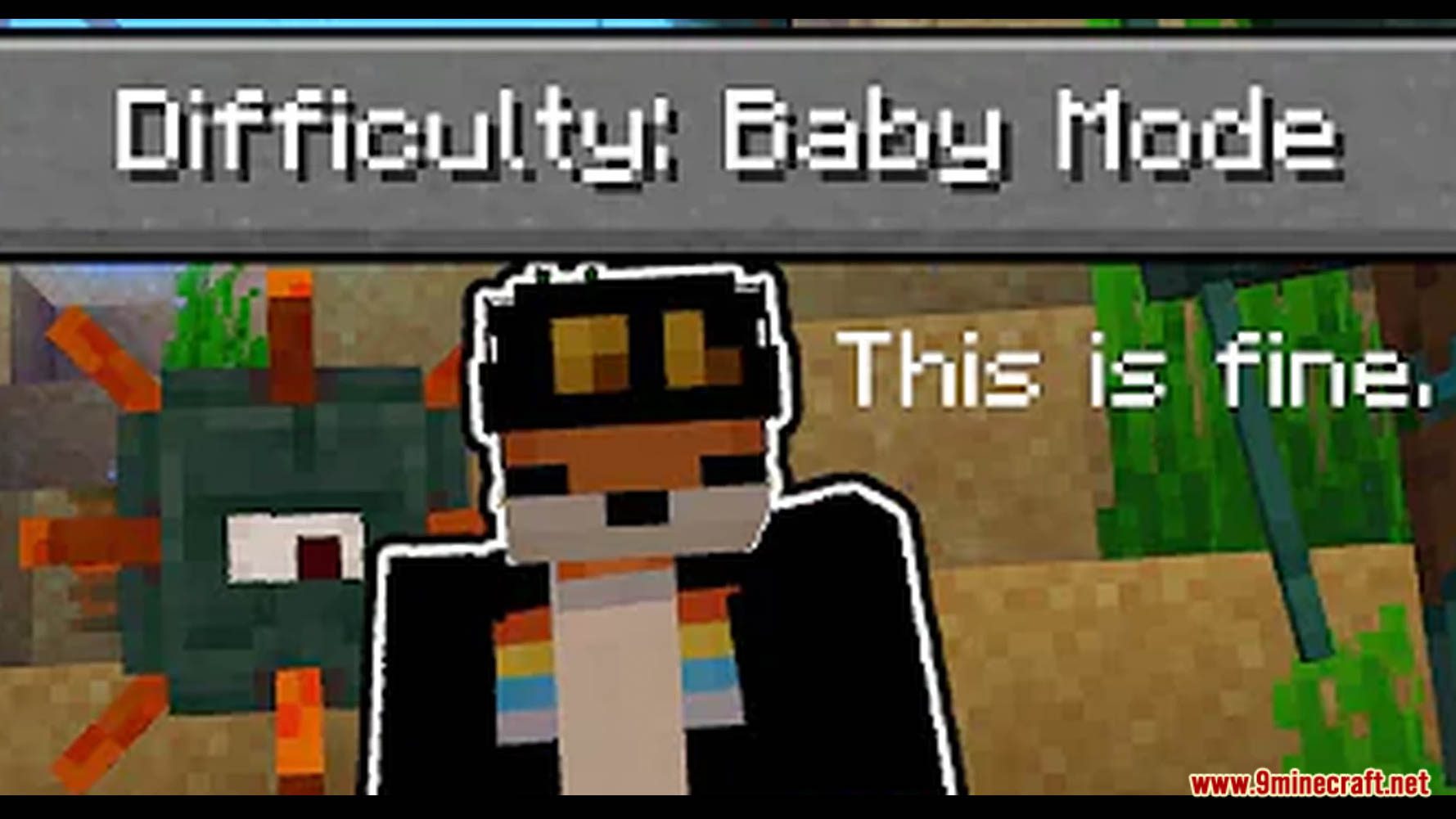 Minecraft But With Baby Difficulty (1.17.1, 1.16.5) - Baby Mode 3