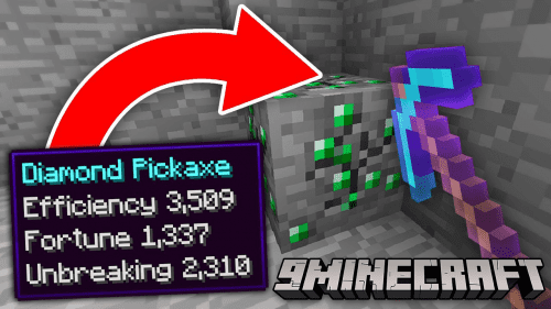 Minecraft But You Enchant Every Second Data Pack (1.19.3, 1.18.2) Thumbnail