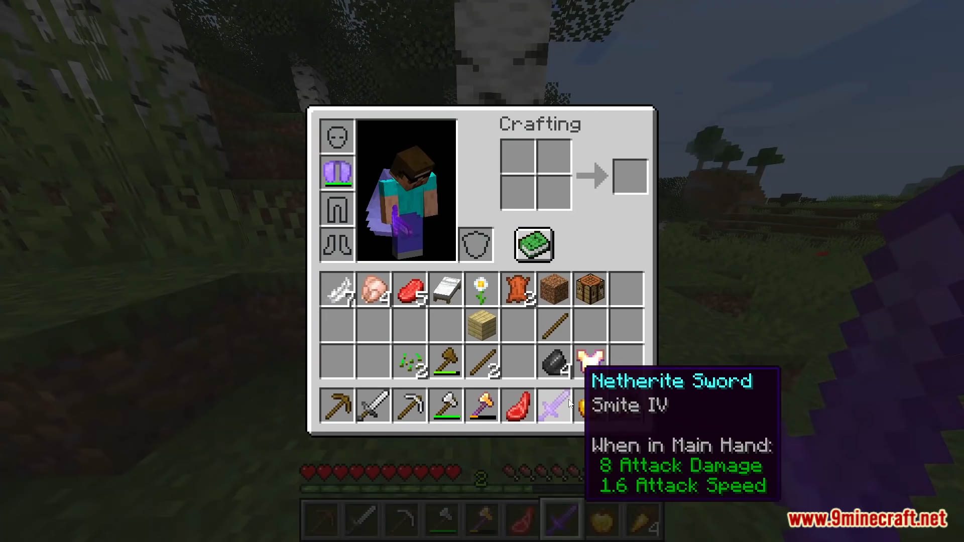 Minecraft But You Get Op Items When Eating Data Pack (1.17.1) 7