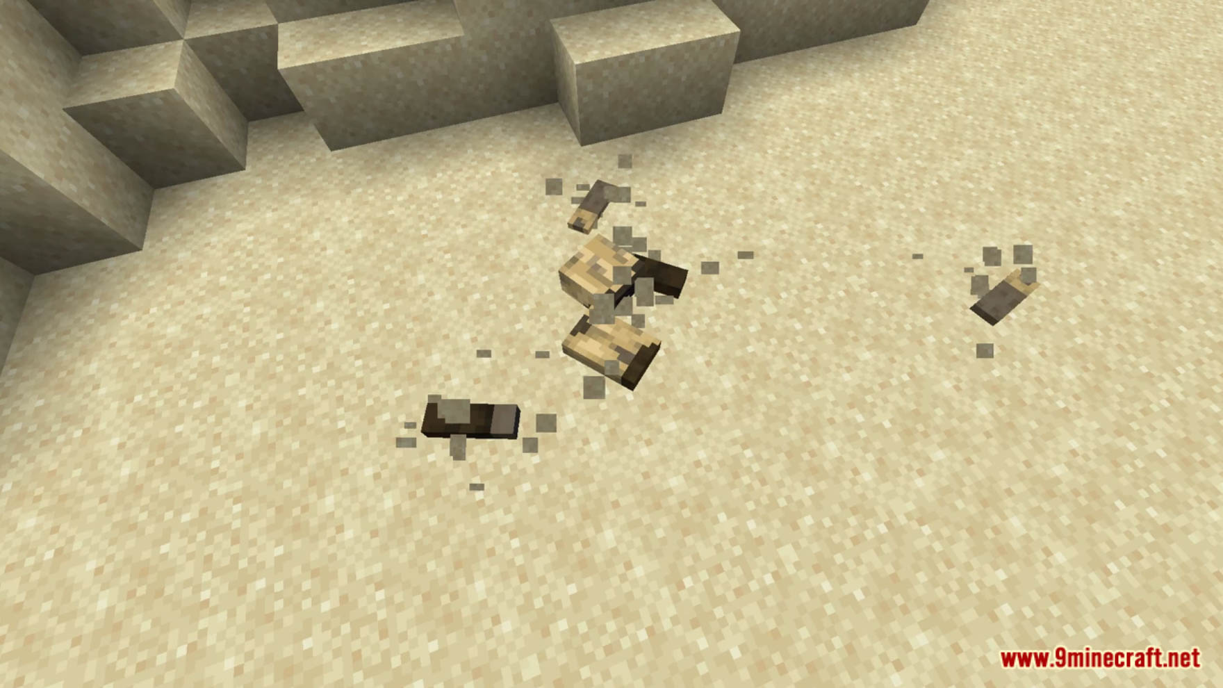 Minecraft Death Animations Data Pack (1.18.2, 1.17.1) - Broke Separate Parts When Death! 3