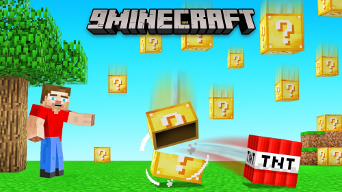 Minecraft But Luckyblocks Is Falling From Sky Data Pack (1.16.5) Thumbnail