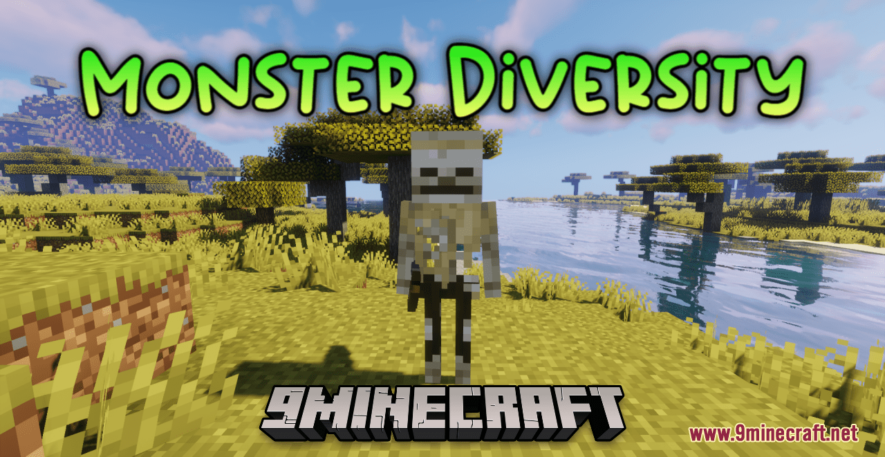 Monster Diversity Resource Pack (1.20.6, 1.20.1) - Texture Pack 1