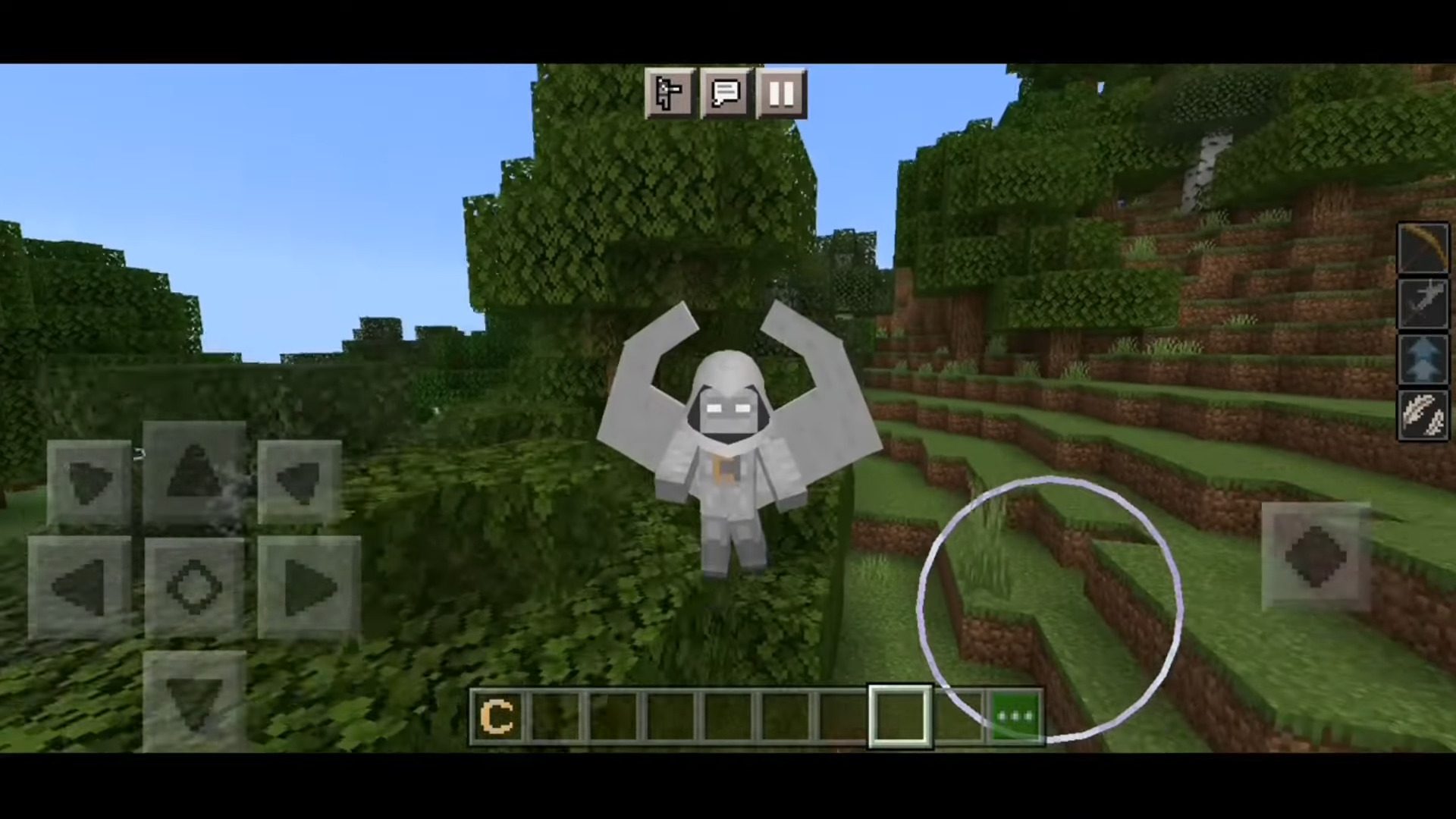 Moon Knight Addon (1.20, 1.19) - MCPE/Bedrock Superheroes Mod 12