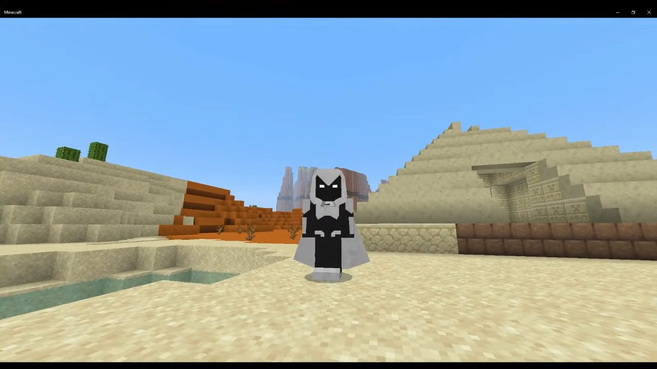 Moon Knight Addon (1.20, 1.19) - MCPE/Bedrock Superheroes Mod 5