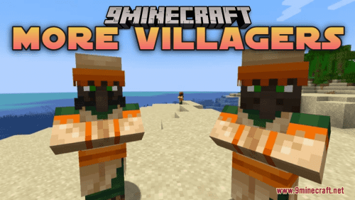 More Villagers Resource Pack (1.20.6, 1.20.1) – Texture Pack Thumbnail