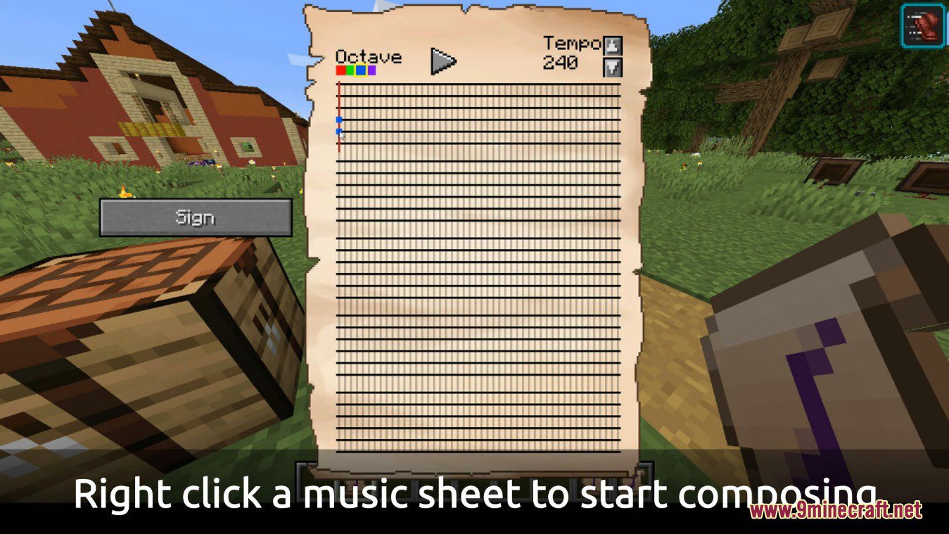 Music Maker Mod (1.20.1, 1.19.4) - Creating and Playing Music 2