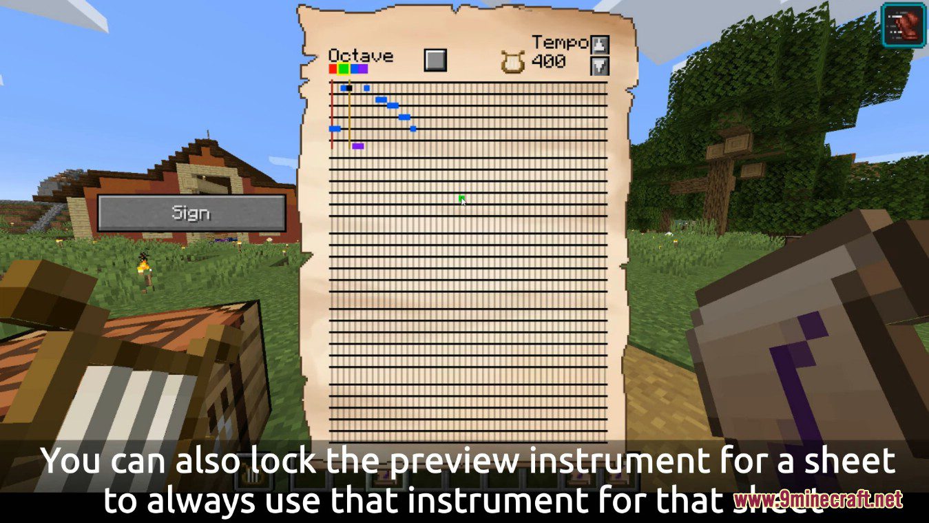 Music Maker Mod (1.20.1, 1.19.4) - Creating and Playing Music 8