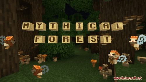 Mythical Forest Resource Pack (1.20.6, 1.20.1) – Texture Pack Thumbnail
