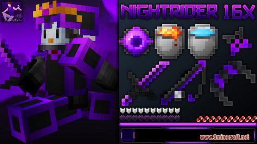 Nightrider Texture Pack (1.8.9) – Bedwars PvP Pack, FPS Boost Thumbnail