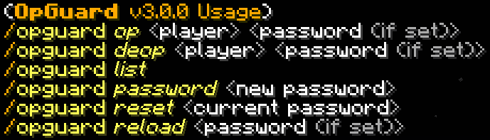 OpGuard Plugin (1.12.2) – Bukkit, Spigot, Paper 4