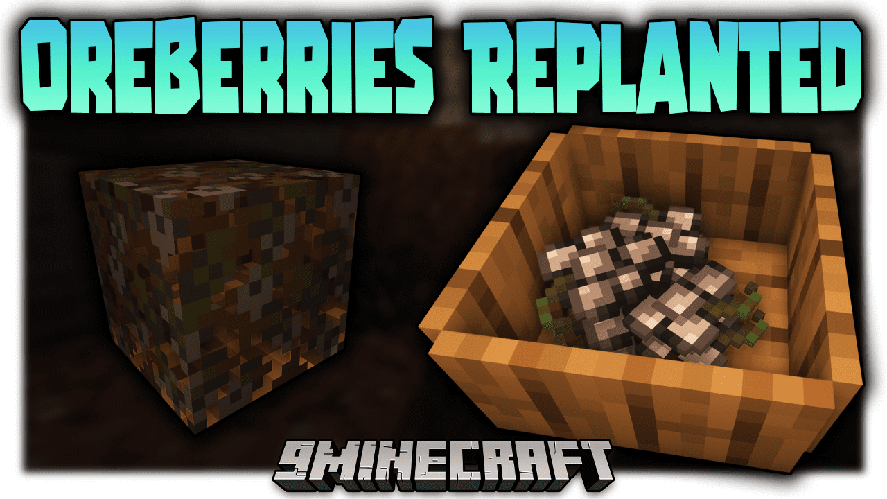 Oreberries Replanted Mod (1.20.2, 1.19.4) - Grow Your Ore 1