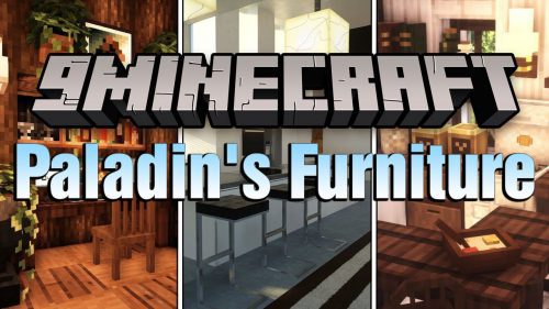 Paladin’s Furniture Mod (1.20.4, 1.19.4) – Furniture for Modern House Thumbnail