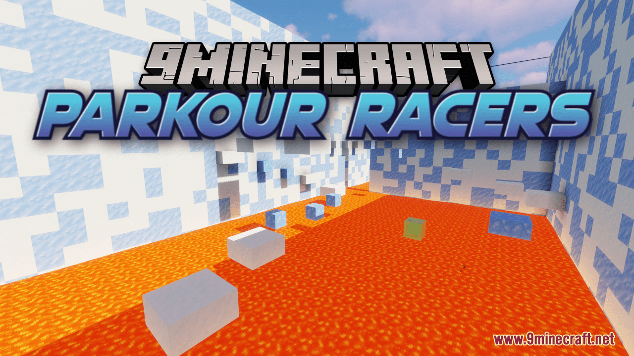 Parkour Racers Map (1.21.1, 1.20.1) - Adjustable Parkour Track 1