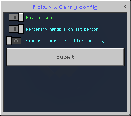 Pick Up & Carry Addon (1.21, 1.20) - MCPE/Bedrock Mod 16