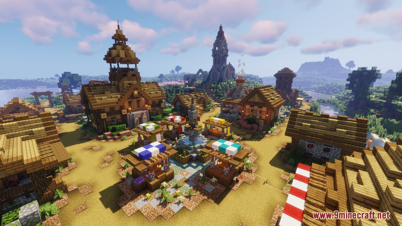 Plains Village Transformation Map (1.21.1, 1.20.1) - Villages At Its Best 4