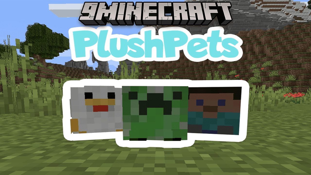 PlushPets Data Pack (1.19.3, 1.18.2) - Animate Plushies Into Pets! 1