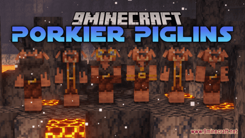 Porkier Piglins Resource Pack (1.20.6, 1.20.1) – Texture Pack Thumbnail