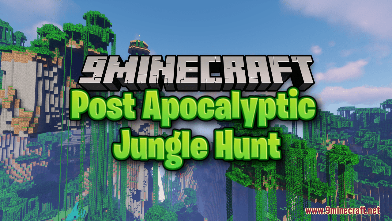 Post Apocalyptic Jungle Hunt Map (1.21.1, 1.20.1) - Scavenger Hunt in Post-apocalyptic World 1