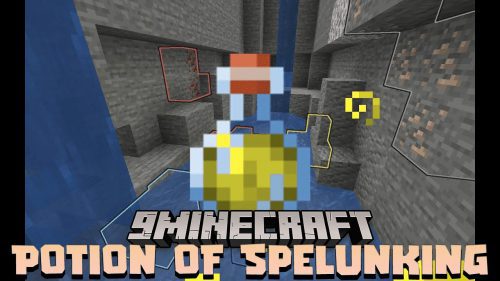 Potion Of Spelunking Data Pack (1.19.3, 1.18.2) – See Ores Through Walls! Thumbnail