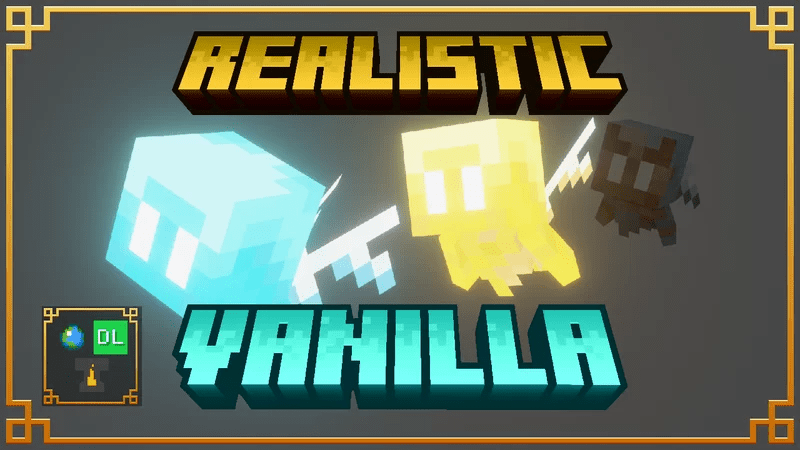 Realistic Vanilla Resource Pack (1.20.6, 1.20.1) - Texture Pack 1