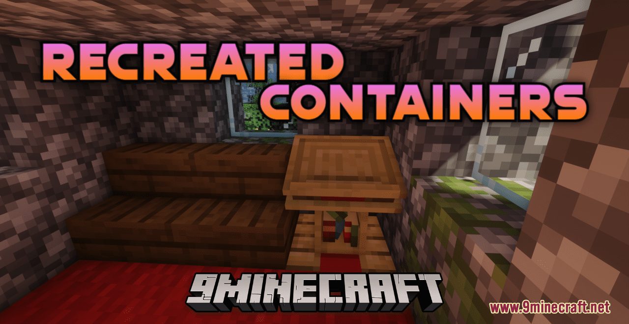 Recreated Containers Resource Pack (1.20.6, 1.20.1) - Texture Pack 1