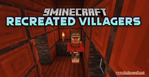 Recreated Villagers Resource Pack (1.20.6, 1.20.1) – Texture Pack Thumbnail