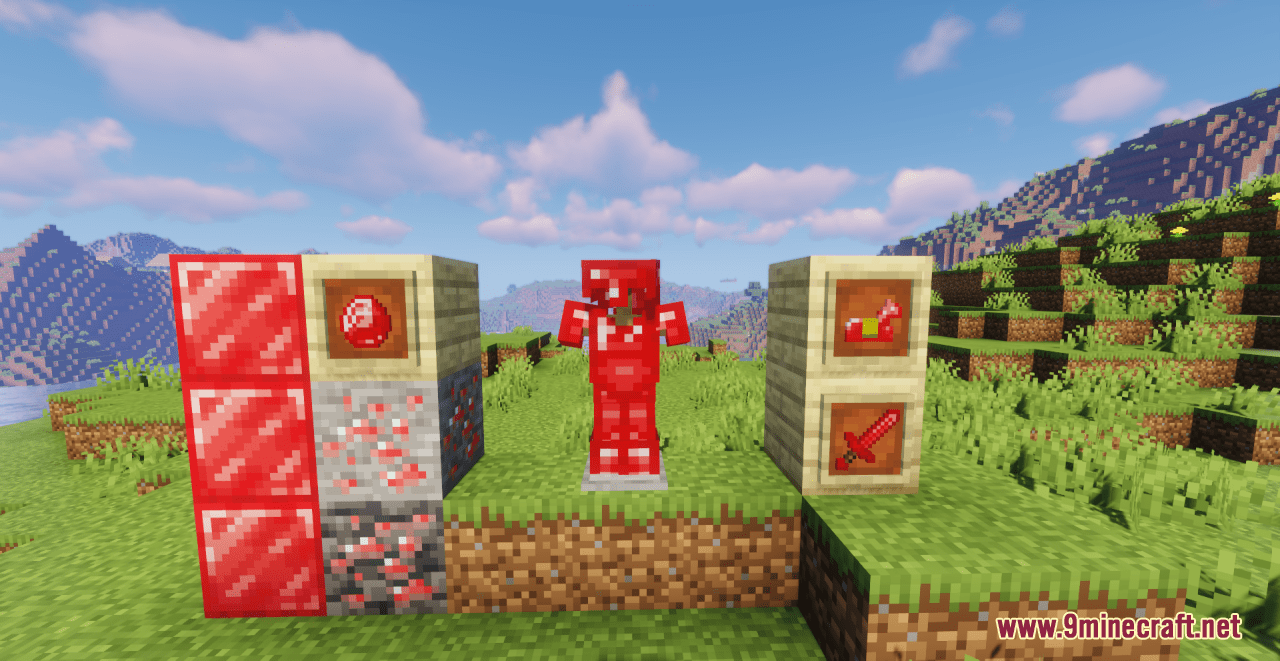 Red Diamond Resource Pack (1.20.6, 1.20.1) - Texture Pack 3