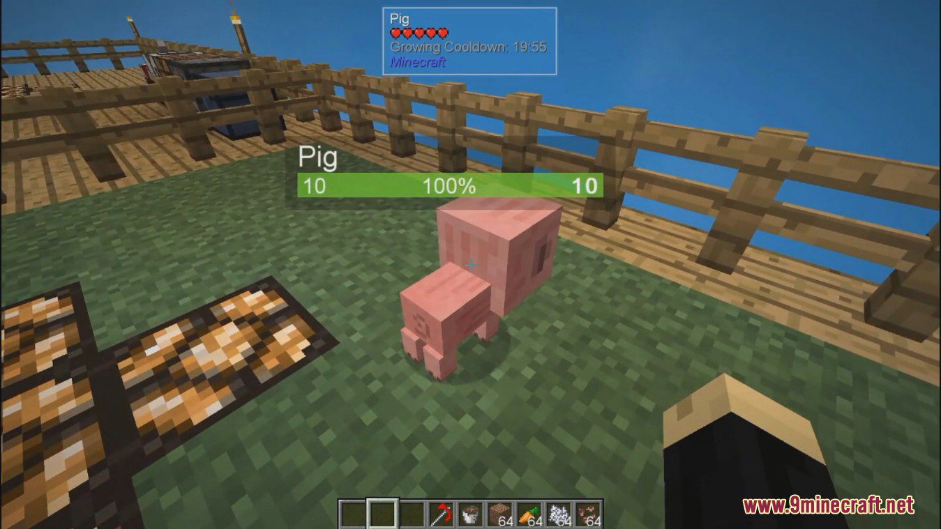 Resource Hogs Mod (1.12.2) - Pig Can Produce Resources 3