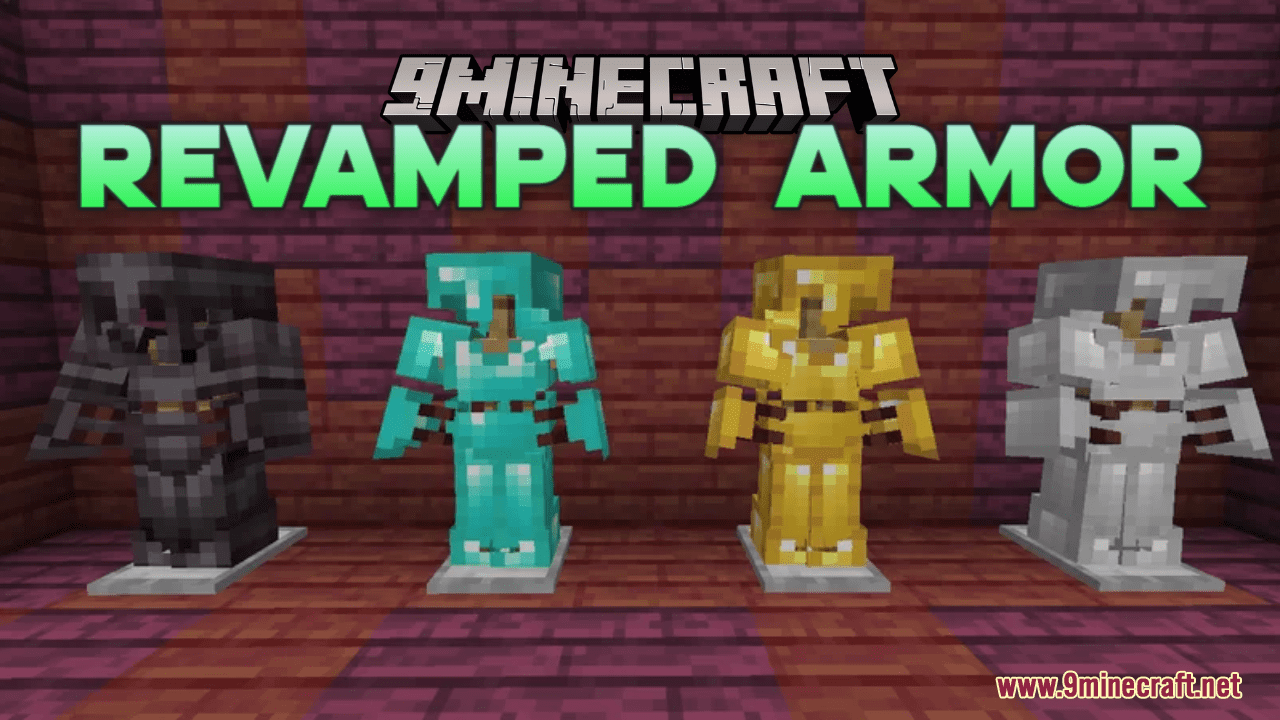 Revamped Armor Resource Pack (1.20.6, 1.20.1) - Texture Pack 1